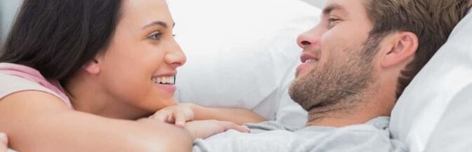 სექსუალურად აქტიური მამაკაცი ქალთან