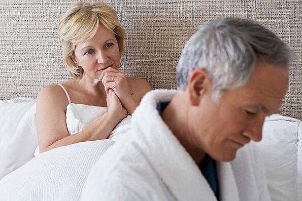 პოტენციის პრობლემები სიბერეში